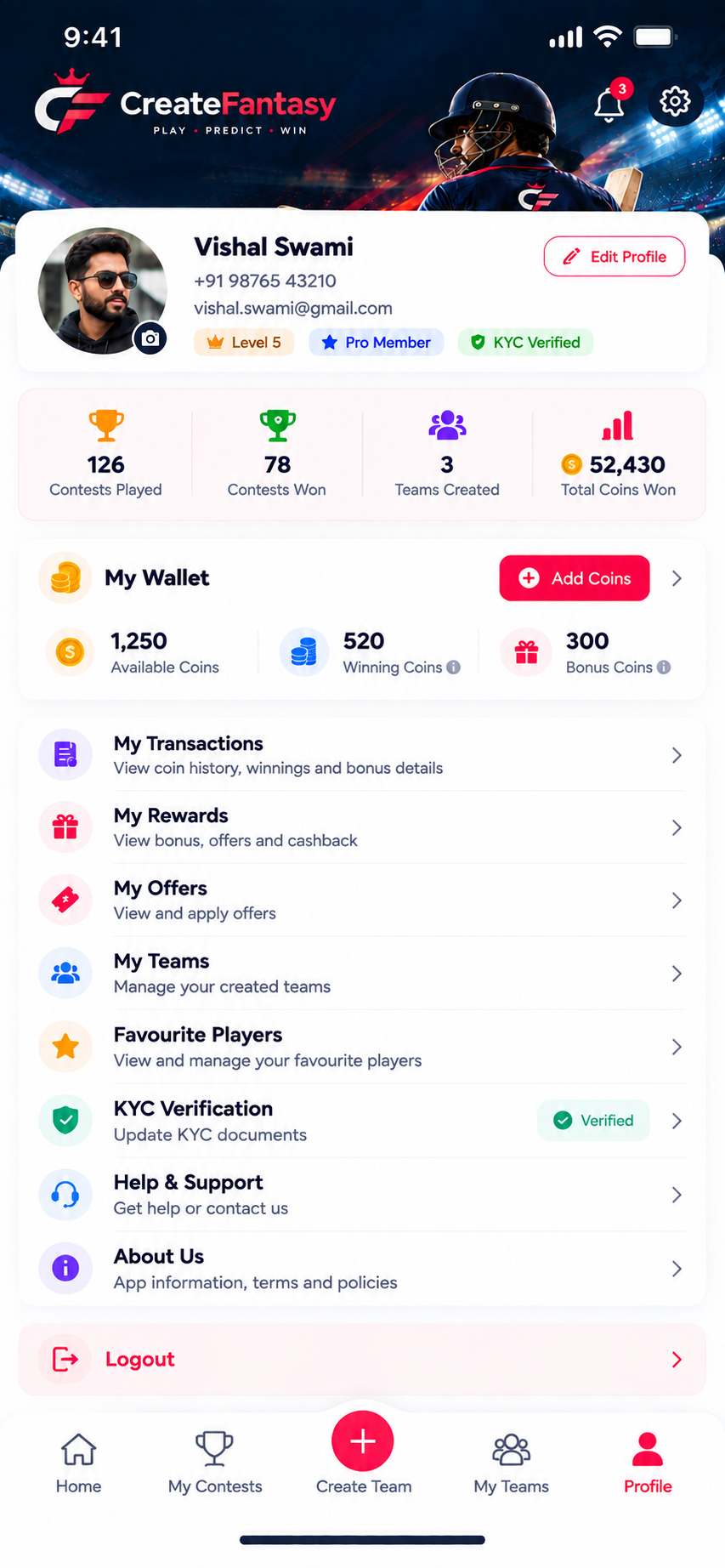 App screen 10